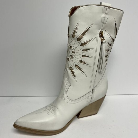 Golo Mae Women's Western Boots White, Size 9.5M - Picture 2 of 6